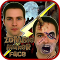 Face do fabricante do zombi