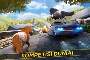 Game Balap Kuda 2021 Hewan 3D screenshot 1