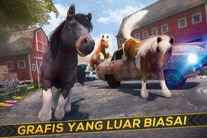 Game Balap Kuda 2021 Hewan 3D screenshot 2