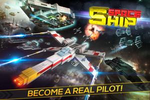 Space Ship Flight Simulator 3D पोस्टर