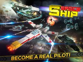 برنامه‌نما Space Ship Flight Simulator 3D عکس از صفحه