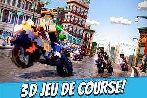 Courses de Motos Pixel Gratuit Affiche