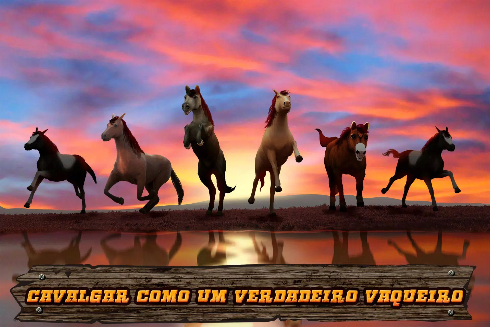 Download do APK de Corridas de Cowboys em Cavalos para Android