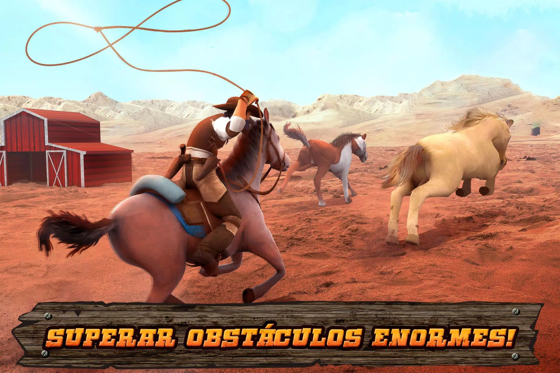 Download do APK de Corridas de Cowboys em Cavalos para Android