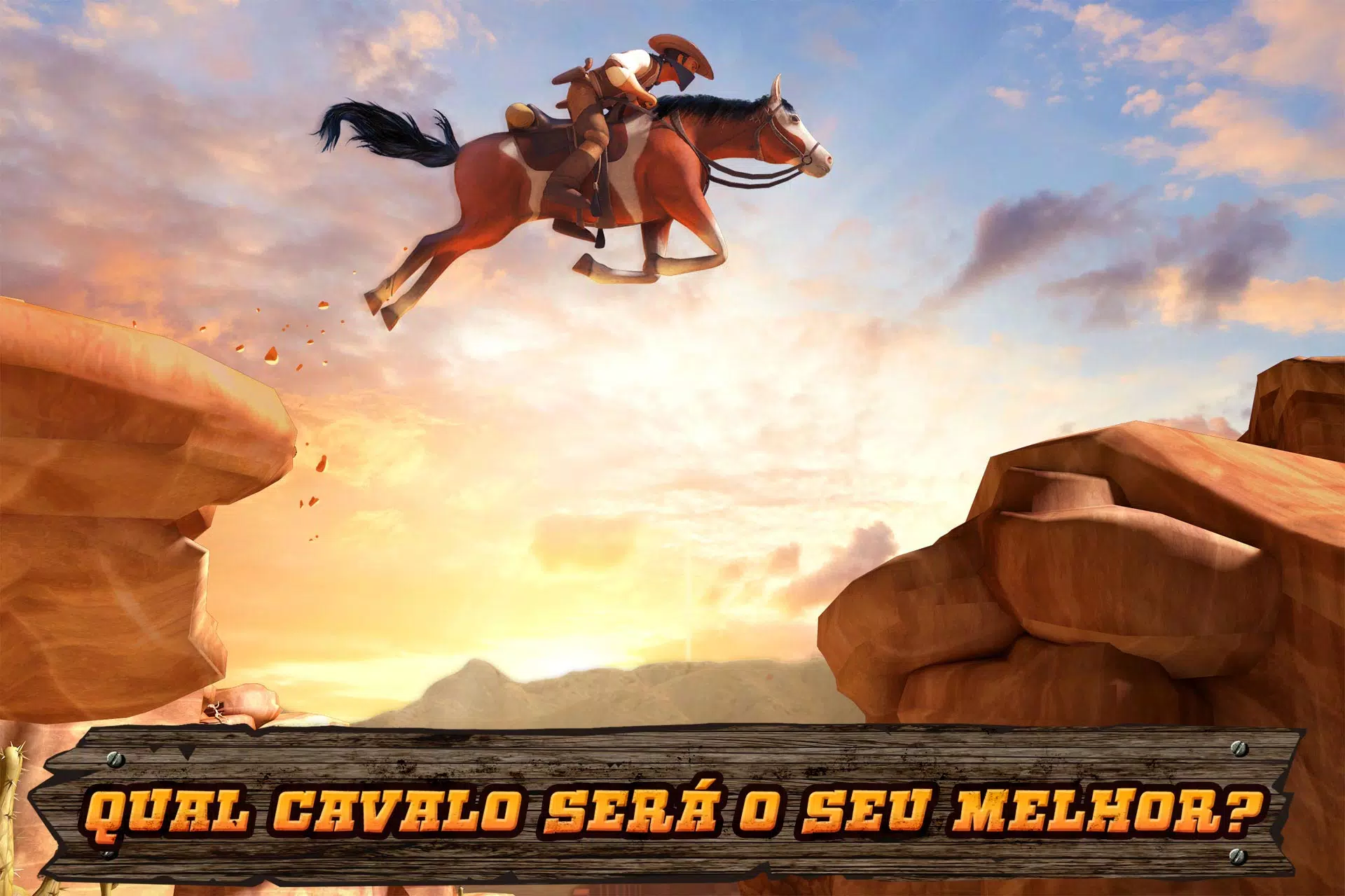 Download do APK de Corridas de Cowboys em Cavalos para Android