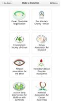 Official Donations App (Oman) penulis hantaran