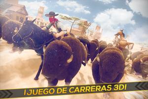 Juego de Caballos Salvajes 3D Poster