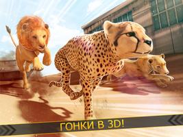 Леопард против Лев Клан - Дикий Саванна Гонки скриншот 3