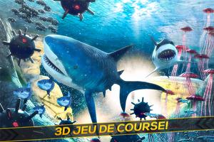 Jeu De Requin Tueur 3D Gratuit Affiche