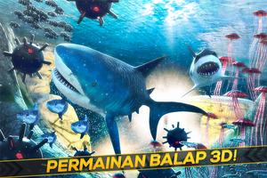 Hiu Putih Berenang Balap: Dendam di Pantai Laut poster