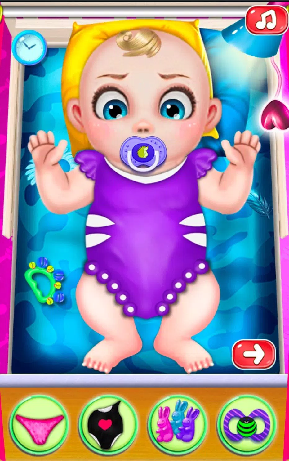 Free My New Baby Born and baby care games APK Download For Android