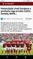 FK Sarajevo - Sve vijesti, video, foto... ภาพหน้าจอ 1