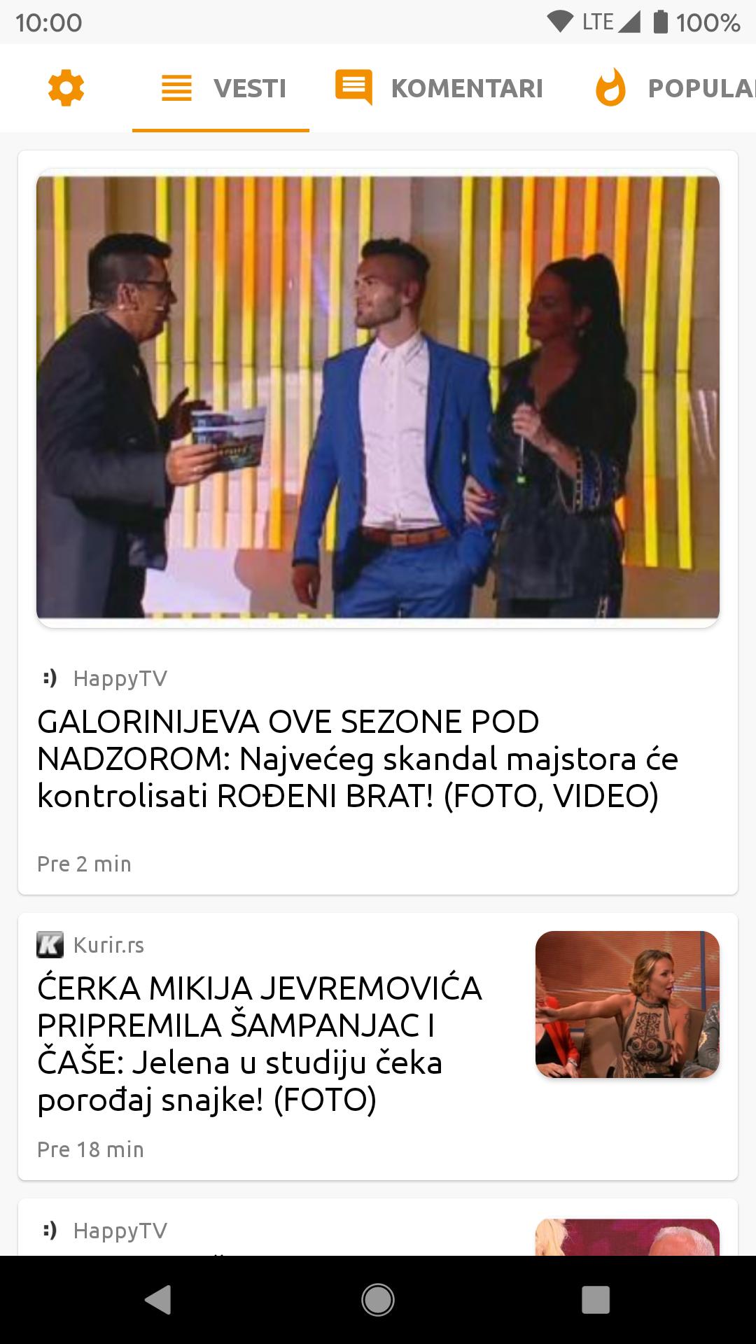 Parovi - Sve vesti, video, foto... APK pour Android Télécharger