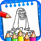Mammott Monsters how to draw icon