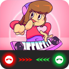 Scratching Melodii Fake Call icon