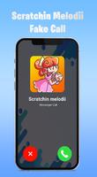 Scratching Melodii Fake Call screenshot 3