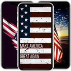American Flag Wallpaper  USA H ikon