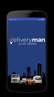 Delivery Man App الملصق