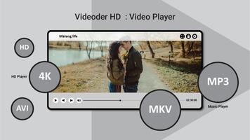 برنامه‌نما Videoder HD : Video Player عکس از صفحه