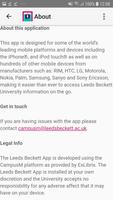 Leeds Beckett University screenshot 2