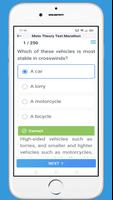Motorcycle Theory Test screenshot 1