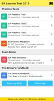 SA Learners Test poster