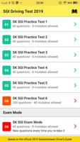 SGI Driving Test 2019 poster