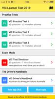 VIC Road Learning Test poster