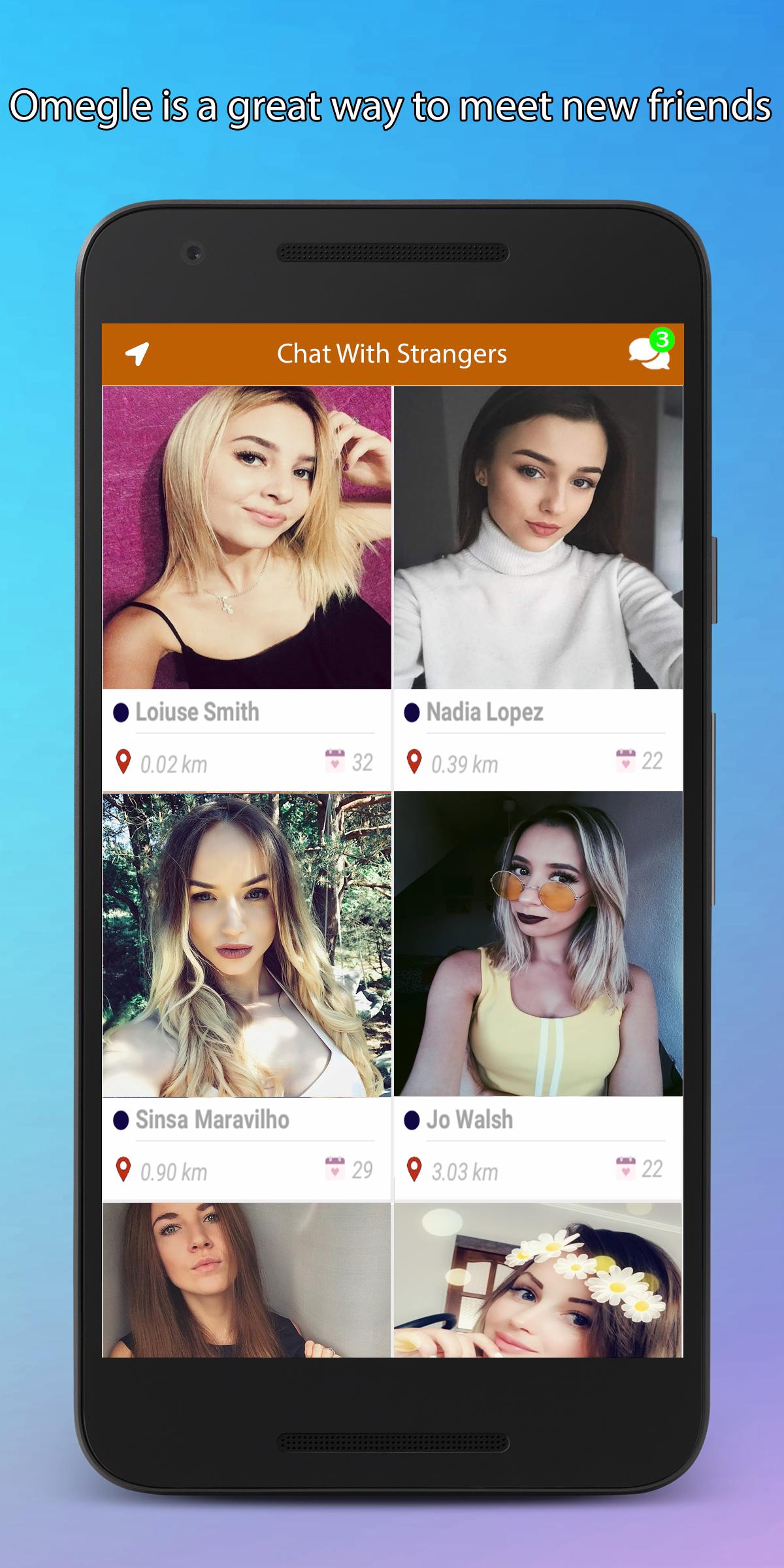 Omegle Video Chat App For Android Apk Download