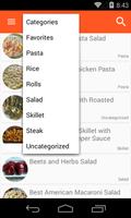 Dinner Ideas & Recipes پوسٹر