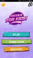 Riddles with Answers for Kids poster