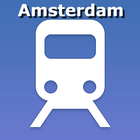 Amsterdam transports carte icône
