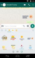 Buenos dias WhatsApp pegatinas capture d'écran 2