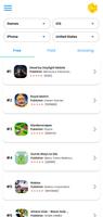 Charts Ranking: Apps & Games Affiche