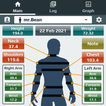 Body Measurements Diary - Musc-icoon