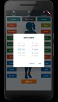 Body Measurements Diary - Musc screenshot 2