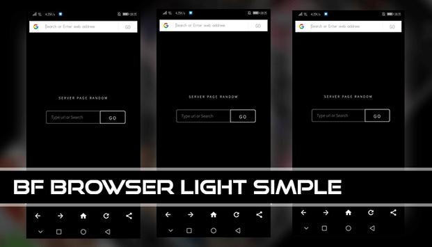 BF Browser Light Simple screenshot 1