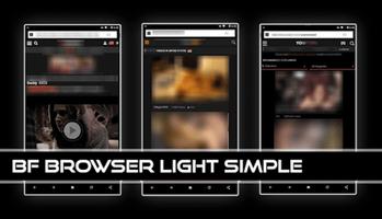 BF Browser Light Simple capture d'écran 3