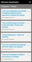 1 Schermata OTT RJ - Onde tem Tiroteio RJ