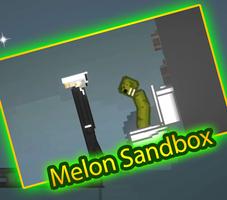Skibidi toilet Melon Sandbox poster