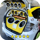 Car audio icon