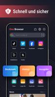One Browser Plakat