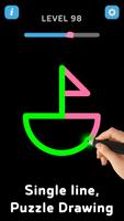Single Line الملصق