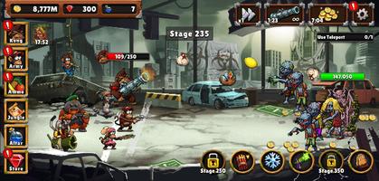 Apes vs. Zombies syot layar 2