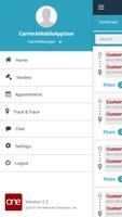 ONE Carrier Application screenshot 2
