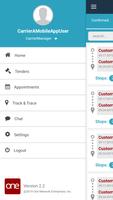 ONE Carrier Application capture d'écran 2