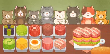 カフェヘーブン:猫のサンドイッチ