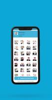 Sticker BTS Kartun Lucu WAStickerApp 2021 imagem de tela 2