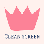 Clean screen