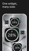 Battery Widget: Level & Color স্ক্রিনশট 2